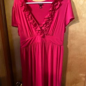 Ruffle Merona Pink Dress